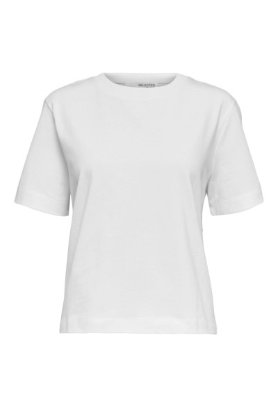 Tee-shirt droit - White