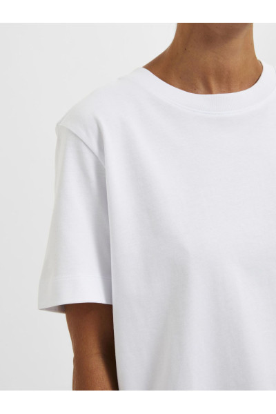 Tee-shirt droit - White