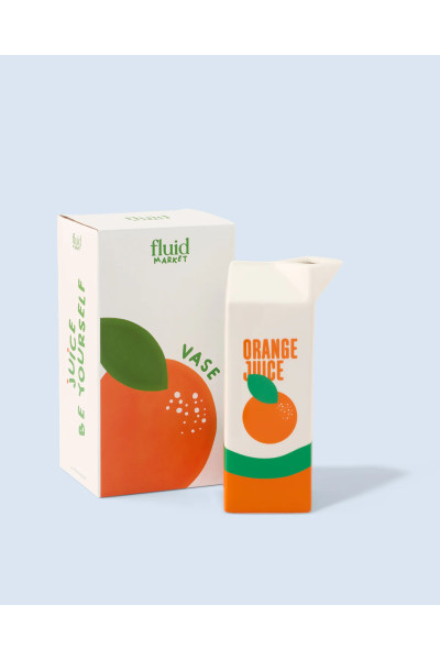 Vase Juice Orange