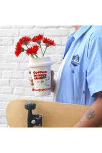 Vase Cup of Coffee