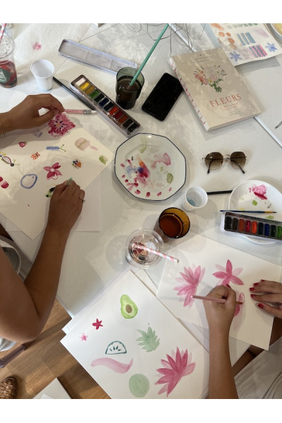 SAMEDI 11 AVRIL  - AQUARELLE