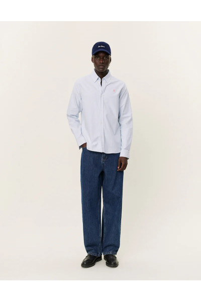 Chemise oxforf - Light blue / white
