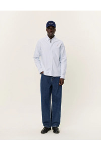 Chemise oxforf - Light blue / white