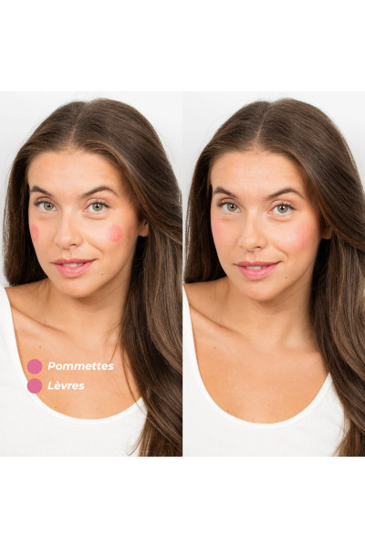 Baume et blush - Rose