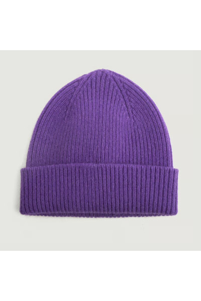 Bonnet Mixte en Maille - Purple Haze