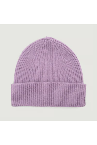 Bonnet Mixte en Maille - Dusty Lila