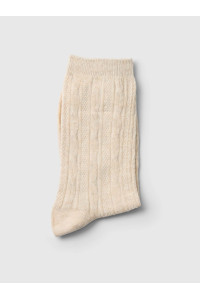 Chaussettes en maille torsadée