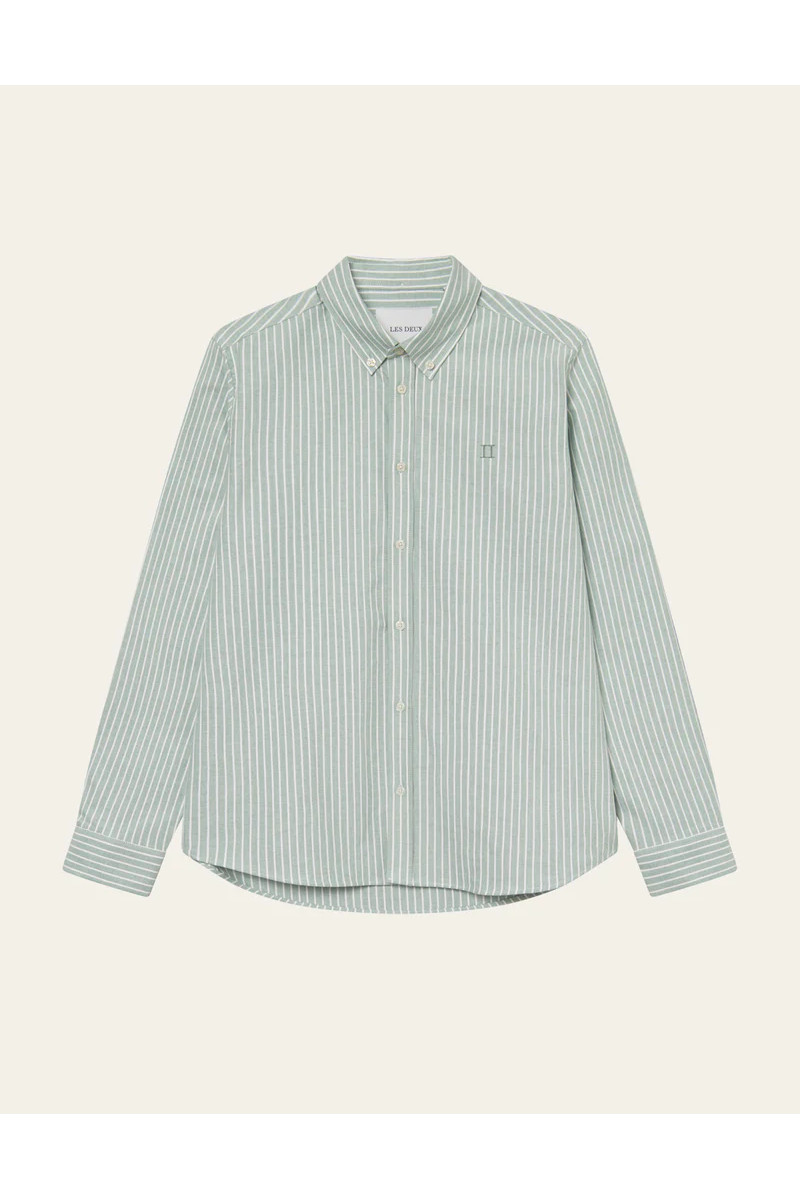 Chemise oxford à rayures