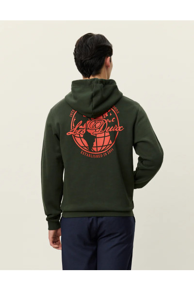 Sweat à capuche imprimé