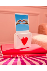 Porte photo Coeur
