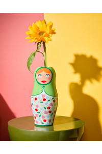 Vase Dolls Flower