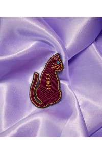 Broche - Chat mystique