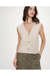 Cardigan sans manches