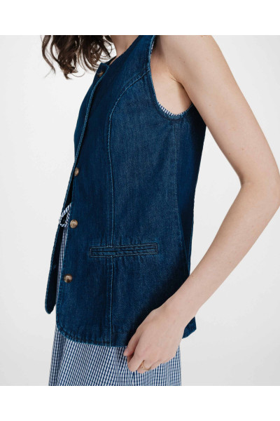 Veste cintrée en jean