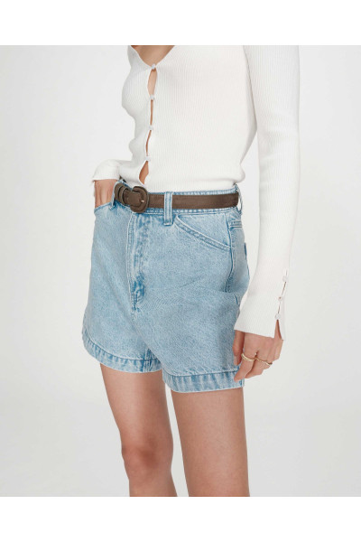 Short en denim