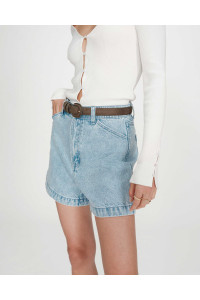 Short en denim