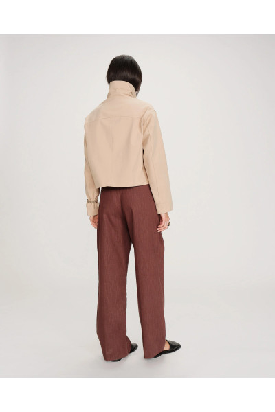 Veste courte en coton