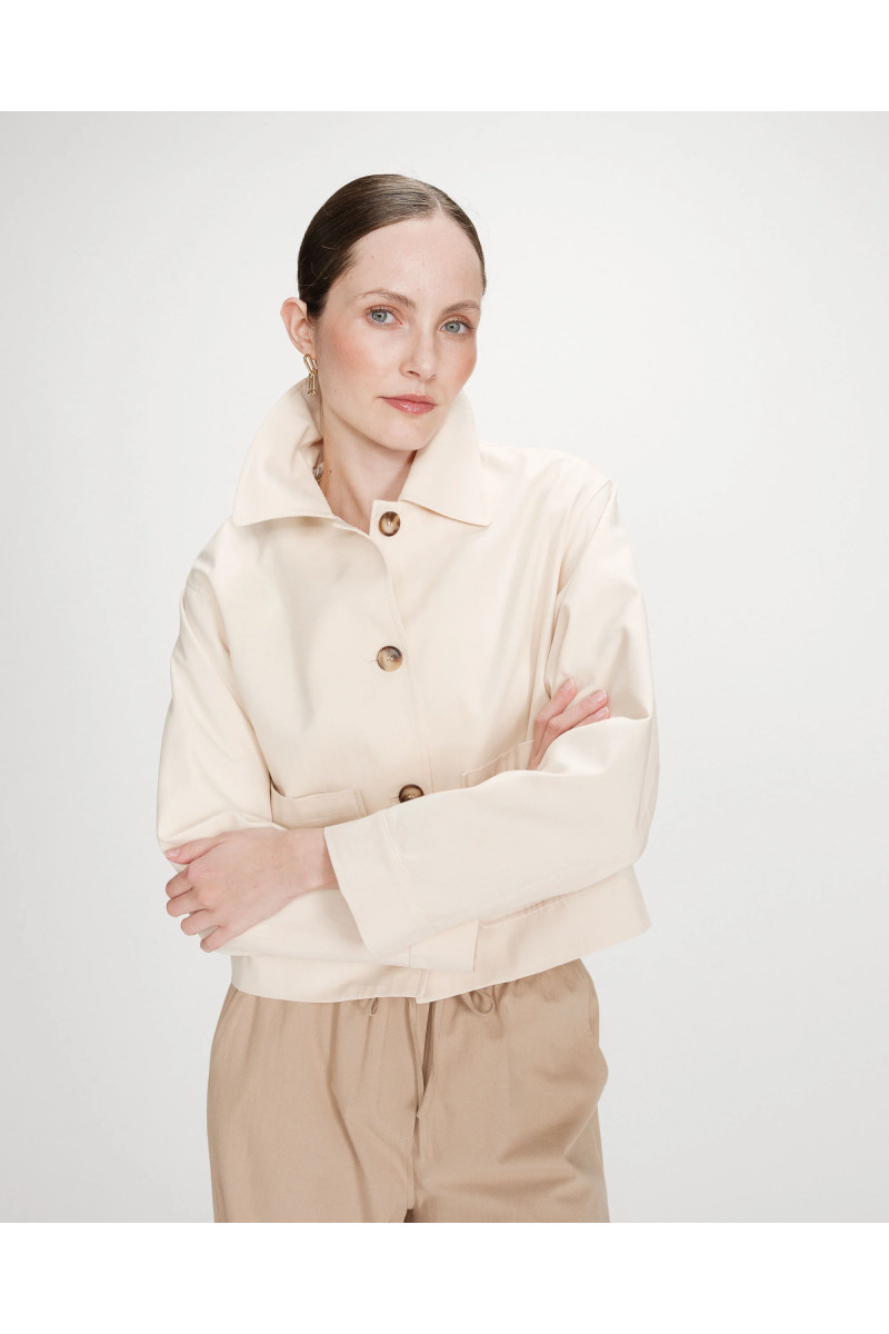 Veste courte en coton