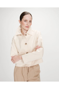 Veste courte en coton