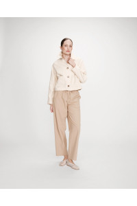 Veste courte en coton