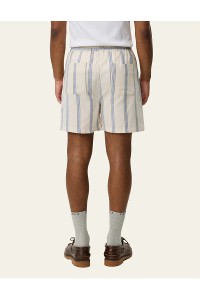 Short à rayures