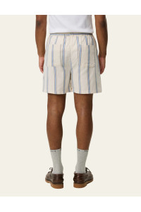 Short à rayures