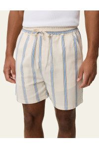 Short à rayures
