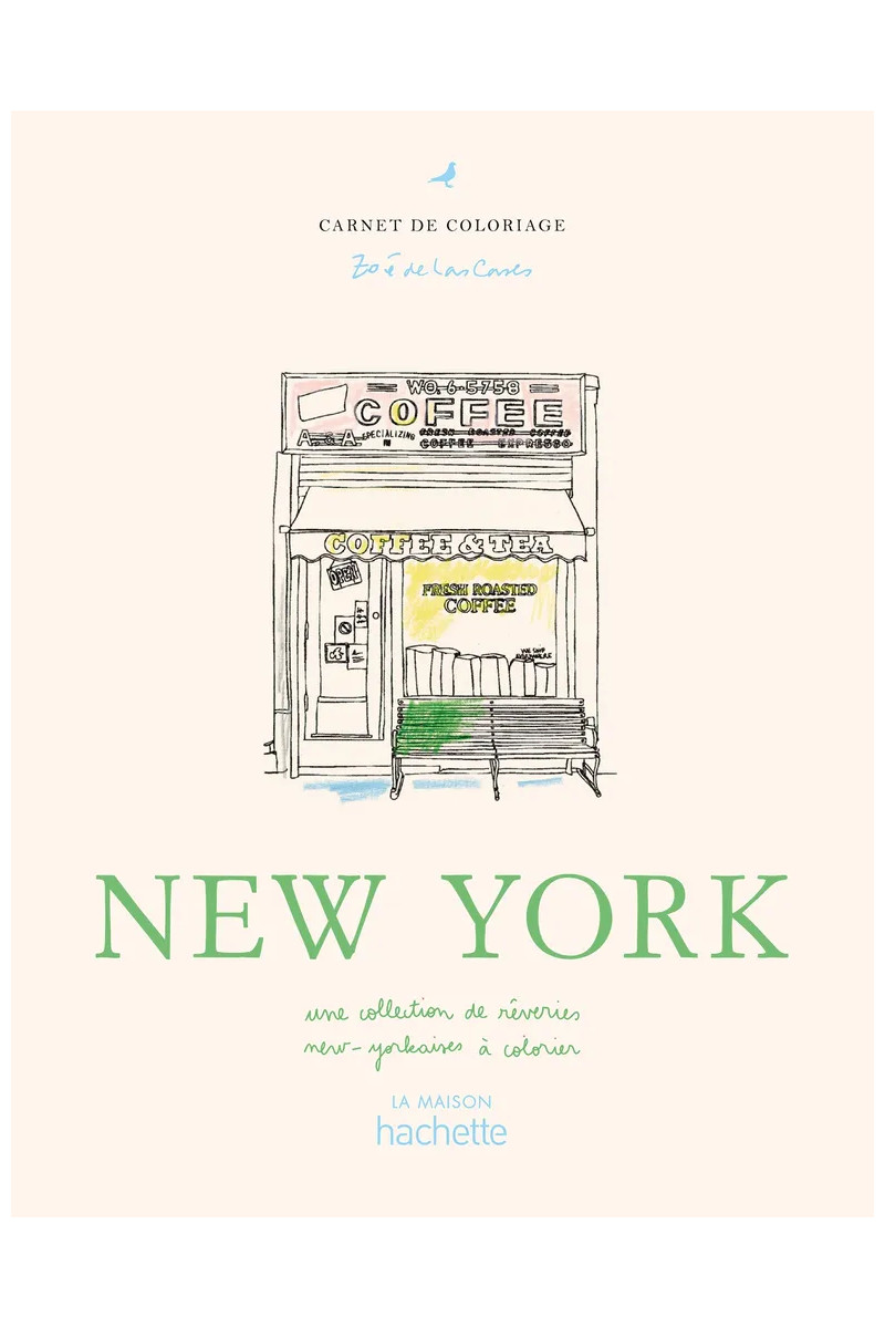 Cahier de coloriage - New York - Zoé de Las Cases