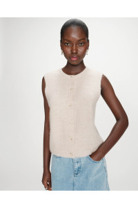 Cardigan sans manches