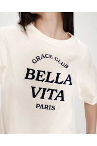Teeshirt court imprimé