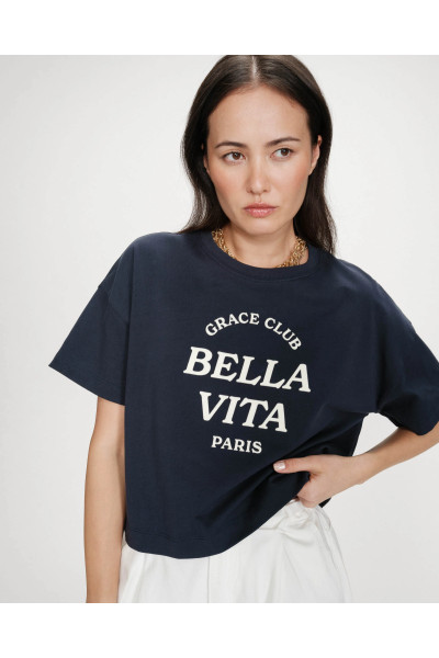 Teeshirt court imprimé