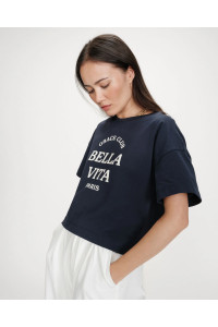 Teeshirt court imprimé