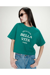 Teeshirt court imprimé
