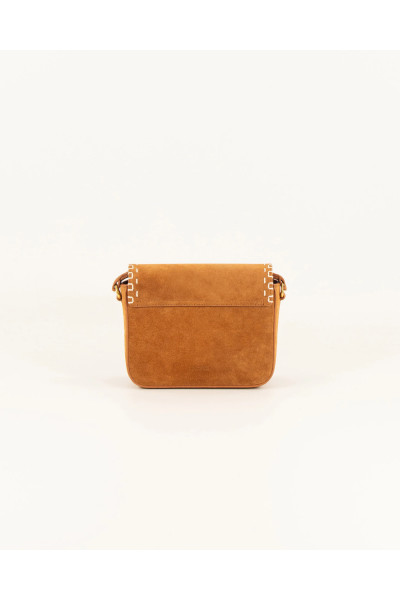 Petit sac en cuir suédé