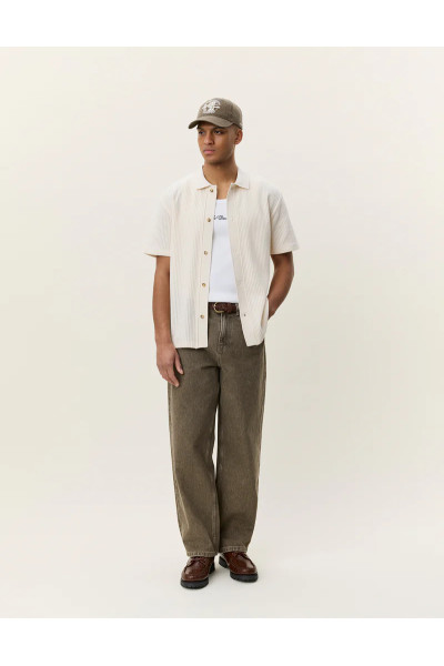 Chemise en tricot ajouré
