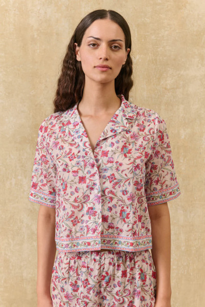 Pyjama imprimé fleuri