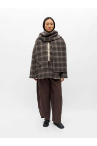 Veste avec col cavallière