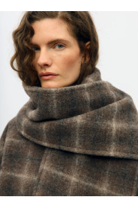 Veste avec col cavallière