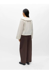 Chemise avec col oversize