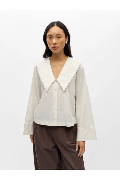 Chemise avec col oversize