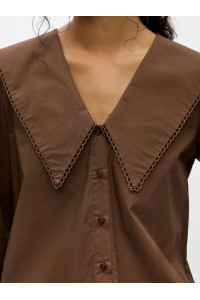 Chemise avec col oversize