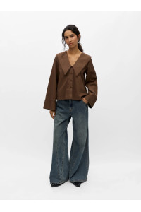 Chemise avec col oversize
