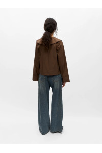 Chemise avec col oversize