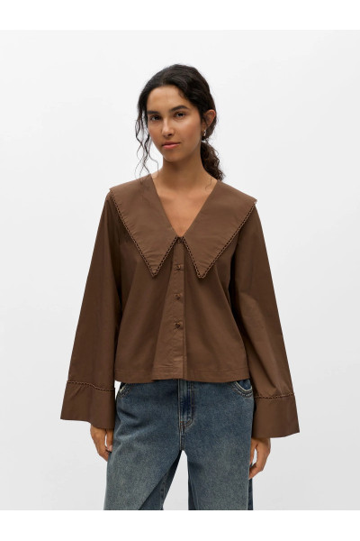 Chemise avec col oversize