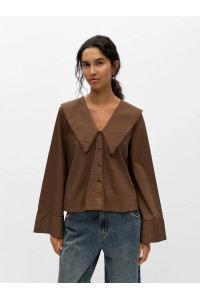Chemise avec col oversize