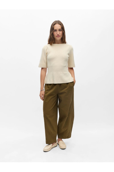 Pull peplum