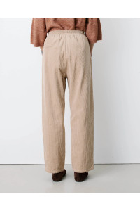 Pantalon droit en velours