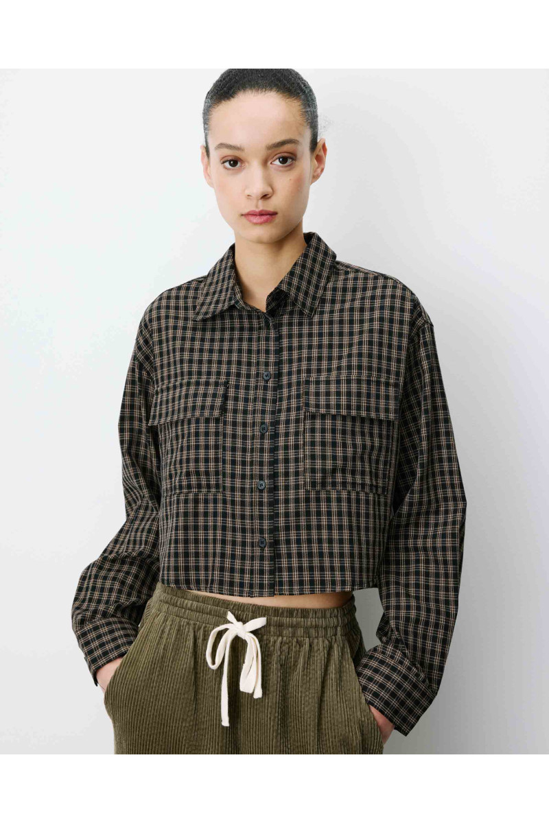 Chemise à carreaux