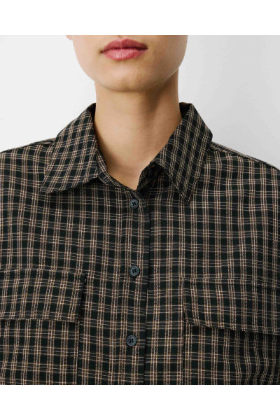 Chemise à carreaux