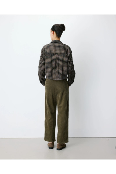 Chemise à carreaux